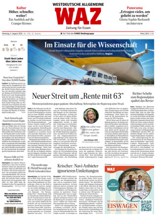 WAZ Westdeutsche Allgemeine Zeitung