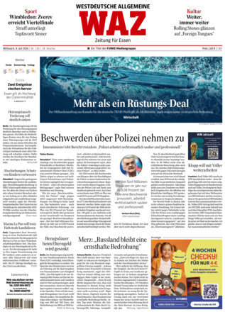 WAZ Westdeutsche Allgemeine Zeitung