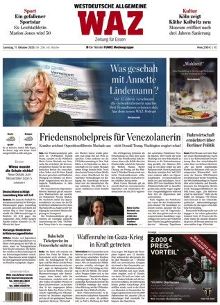 WAZ Westdeutsche Allgemeine Zeitung