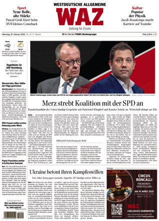 WAZ Westdeutsche Allgemeine Zeitung