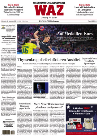 WAZ Westdeutsche Allgemeine Zeitung