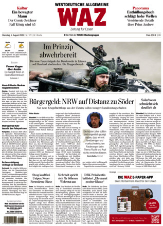 WAZ Westdeutsche Allgemeine Zeitung
