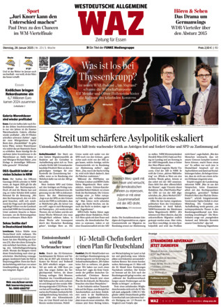 WAZ Westdeutsche Allgemeine Zeitung - ePaper