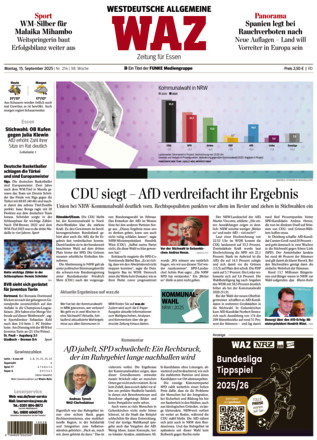 WAZ Westdeutsche Allgemeine Zeitung