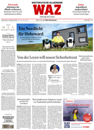 WAZ Westdeutsche Allgemeine Zeitung
