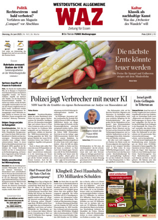 WAZ Westdeutsche Allgemeine Zeitung