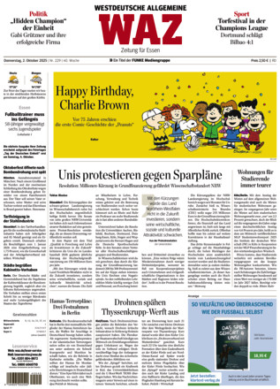 WAZ Westdeutsche Allgemeine Zeitung