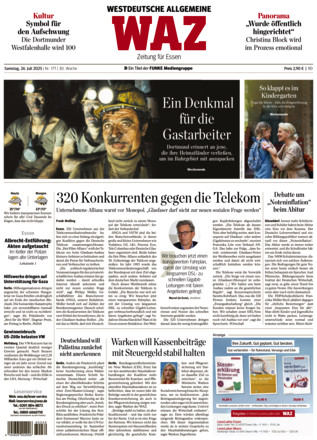 WAZ Westdeutsche Allgemeine Zeitung