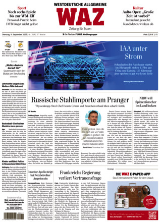 WAZ Westdeutsche Allgemeine Zeitung