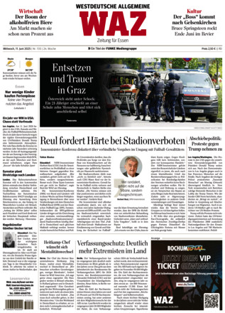 WAZ Westdeutsche Allgemeine Zeitung