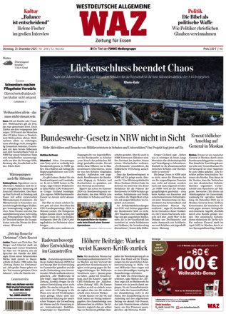 WAZ Westdeutsche Allgemeine Zeitung - ePaper