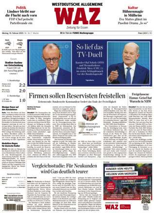 WAZ Westdeutsche Allgemeine Zeitung