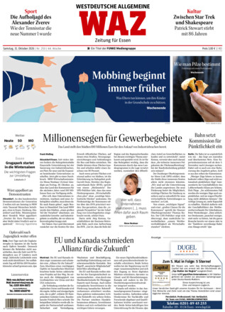 WAZ Westdeutsche Allgemeine Zeitung