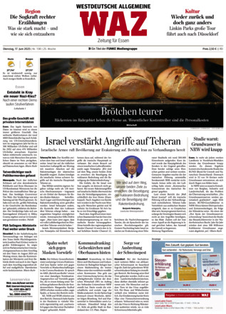 WAZ Westdeutsche Allgemeine Zeitung