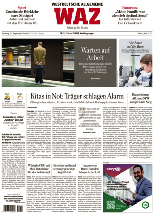 WAZ Westdeutsche Allgemeine Zeitung - ePaper