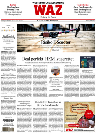 WAZ Westdeutsche Allgemeine Zeitung