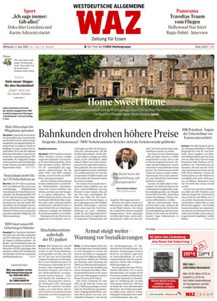 WAZ Westdeutsche Allgemeine Zeitung