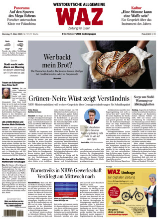 WAZ Westdeutsche Allgemeine Zeitung