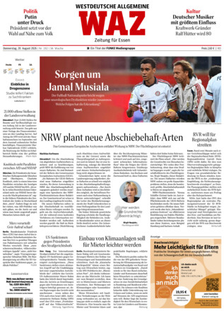 WAZ Westdeutsche Allgemeine Zeitung