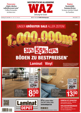 WAZ Westdeutsche Allgemeine Zeitung