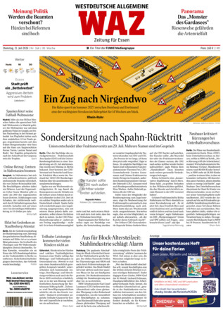 WAZ Westdeutsche Allgemeine Zeitung