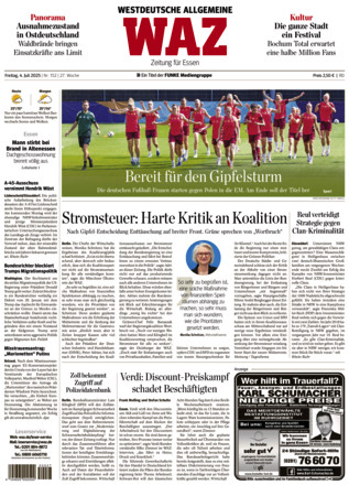 WAZ Westdeutsche Allgemeine Zeitung - ePaper