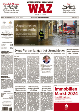 WAZ Westdeutsche Allgemeine Zeitung - ePaper