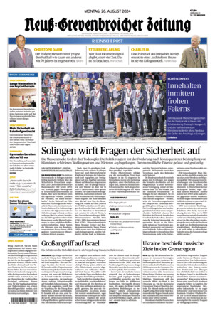 Neuss-Grevenbroicher Zeitung - ePaper