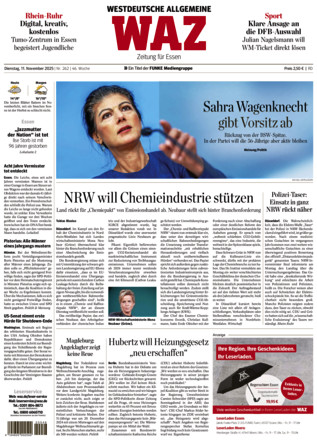 WAZ Westdeutsche Allgemeine Zeitung