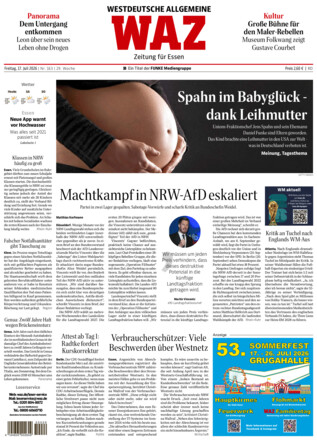 WAZ Westdeutsche Allgemeine Zeitung