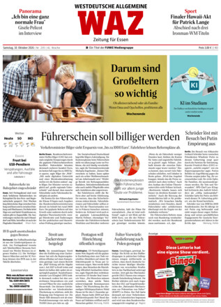 WAZ Westdeutsche Allgemeine Zeitung