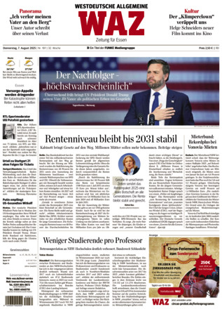 WAZ Westdeutsche Allgemeine Zeitung