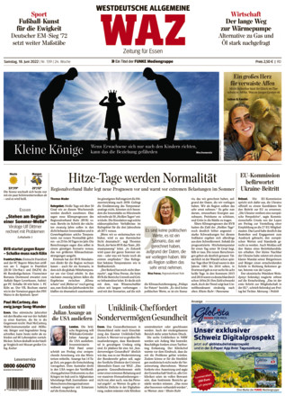 WAZ Westdeutsche Allgemeine Zeitung - ePaper;