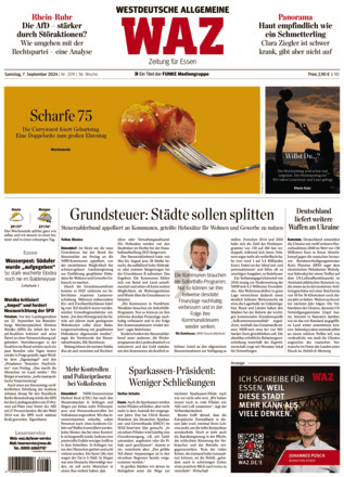 WAZ Westdeutsche Allgemeine Zeitung - ePaper