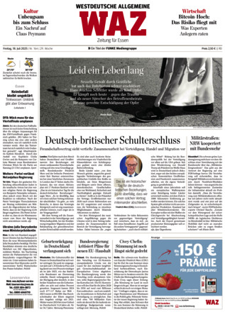 WAZ Westdeutsche Allgemeine Zeitung