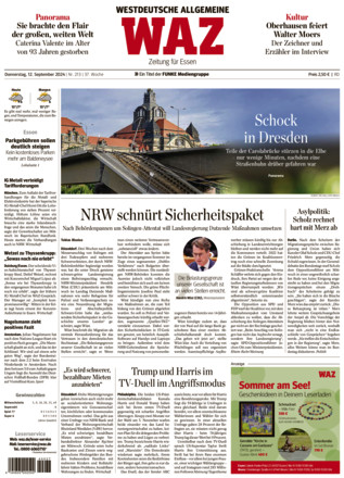 WAZ Westdeutsche Allgemeine Zeitung - ePaper