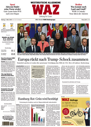 WAZ Westdeutsche Allgemeine Zeitung