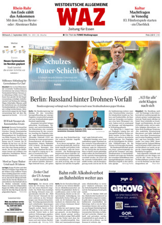 WAZ Westdeutsche Allgemeine Zeitung