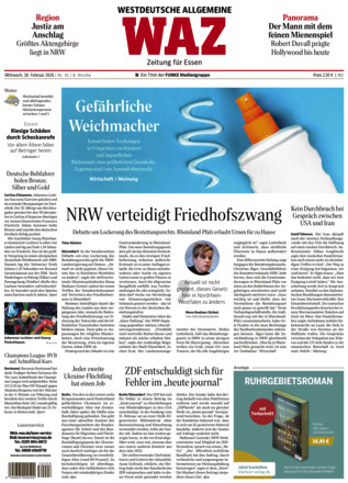 WAZ Westdeutsche Allgemeine Zeitung