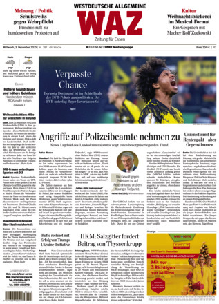 WAZ Westdeutsche Allgemeine Zeitung