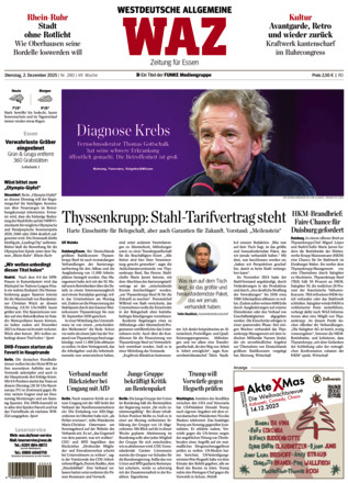 WAZ Westdeutsche Allgemeine Zeitung