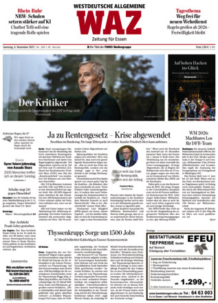 WAZ Westdeutsche Allgemeine Zeitung