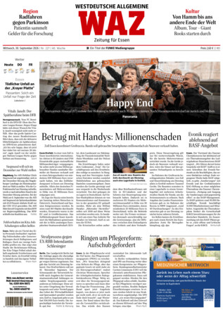 WAZ Westdeutsche Allgemeine Zeitung