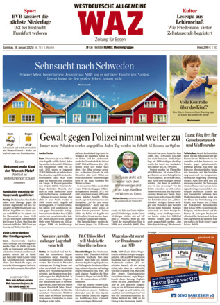 WAZ Westdeutsche Allgemeine Zeitung - ePaper