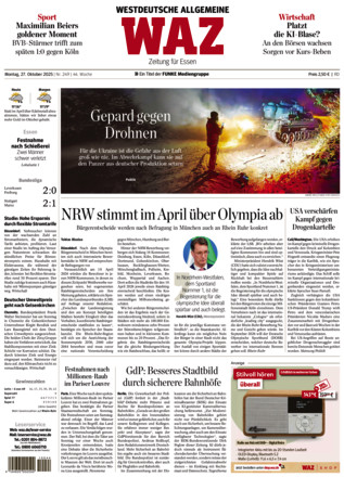 WAZ Westdeutsche Allgemeine Zeitung