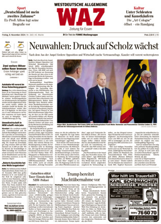 WAZ Westdeutsche Allgemeine Zeitung