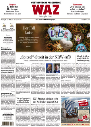 WAZ Westdeutsche Allgemeine Zeitung - ePaper