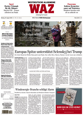 WAZ Westdeutsche Allgemeine Zeitung