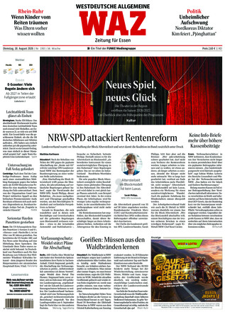 WAZ Westdeutsche Allgemeine Zeitung