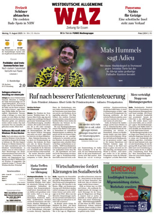 WAZ Westdeutsche Allgemeine Zeitung